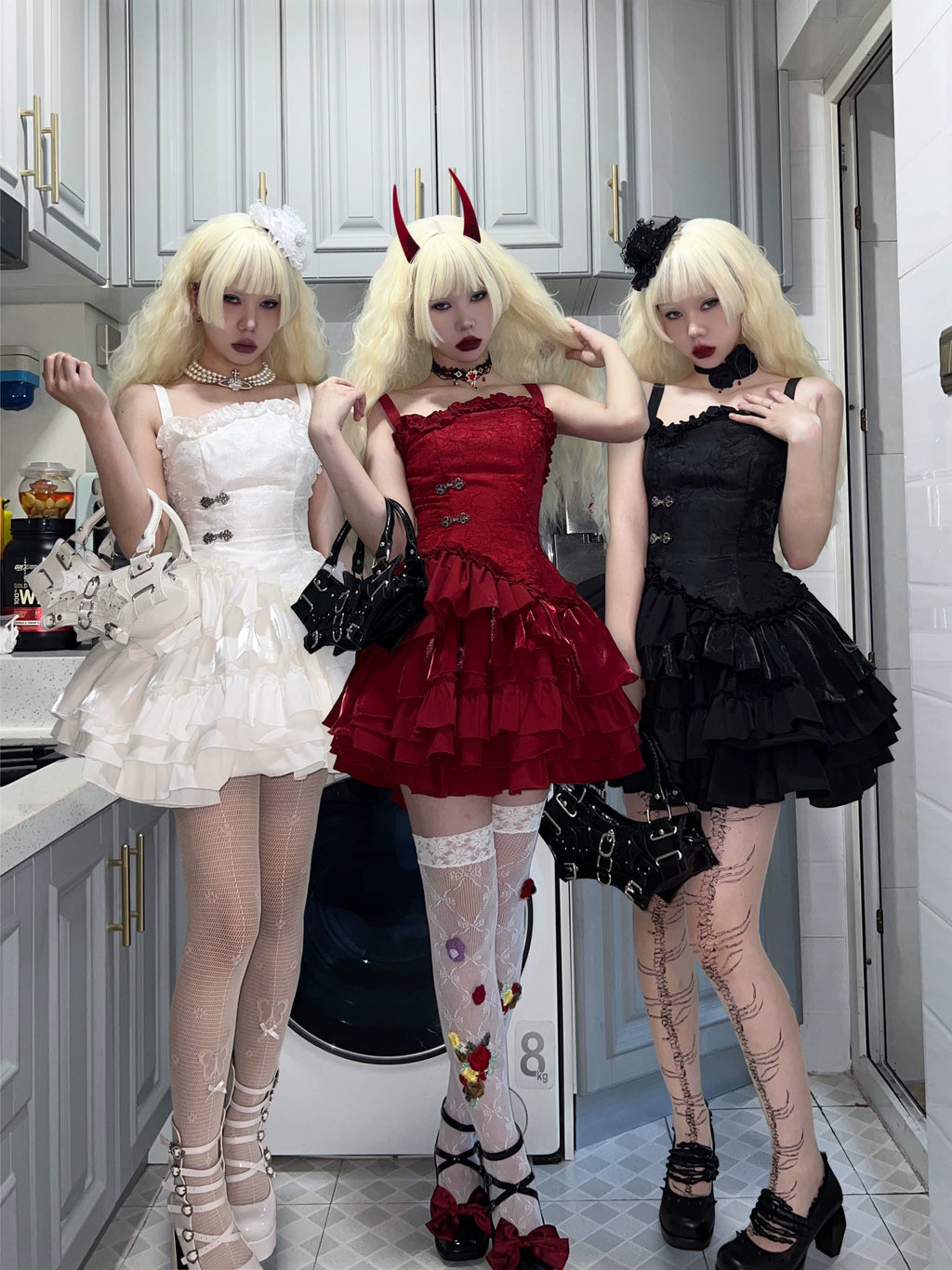 Night Visit Vampire Mini Jumper Skirt