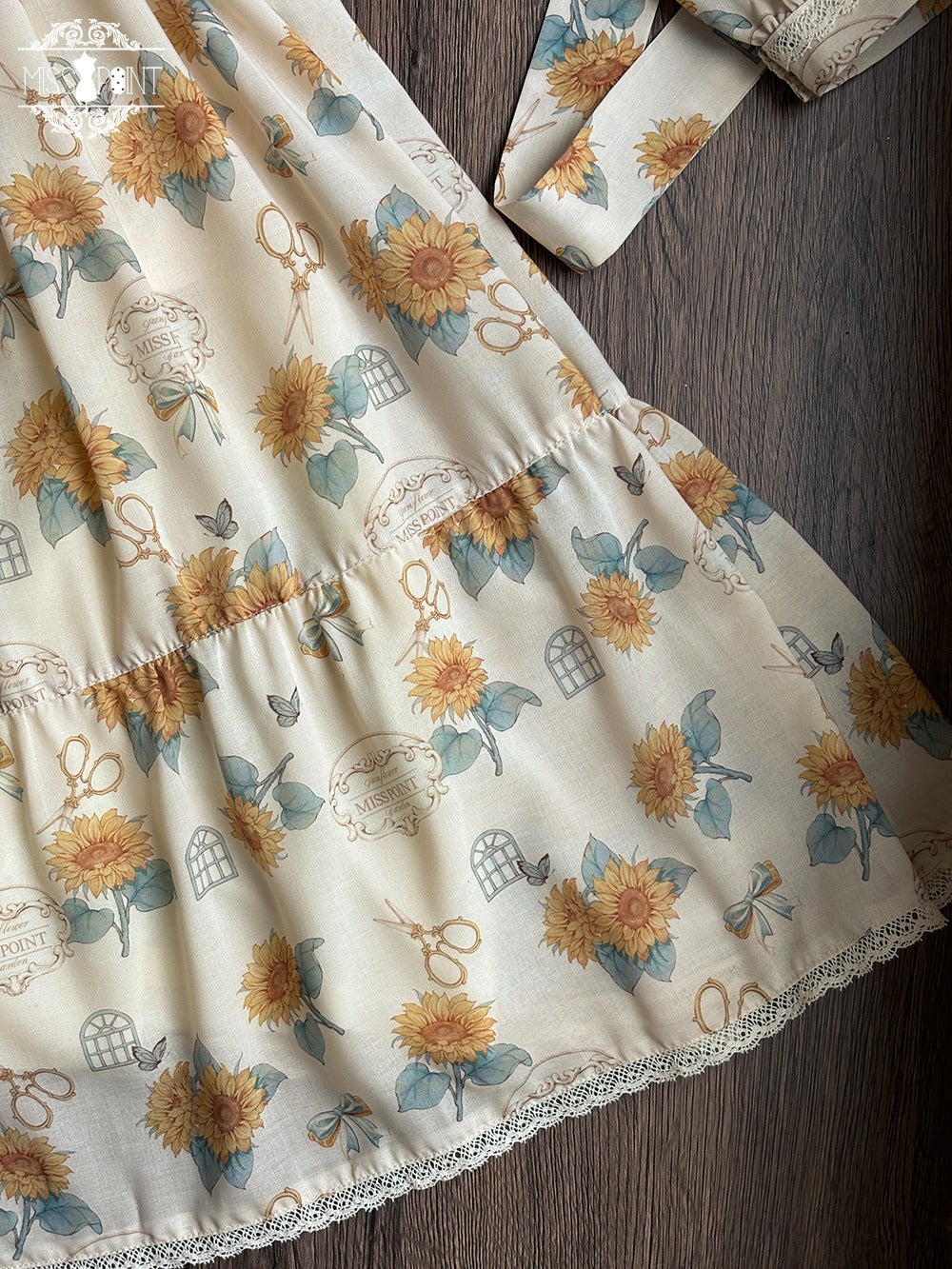 [Pre-order] Gardening Sunflower Daily Dress