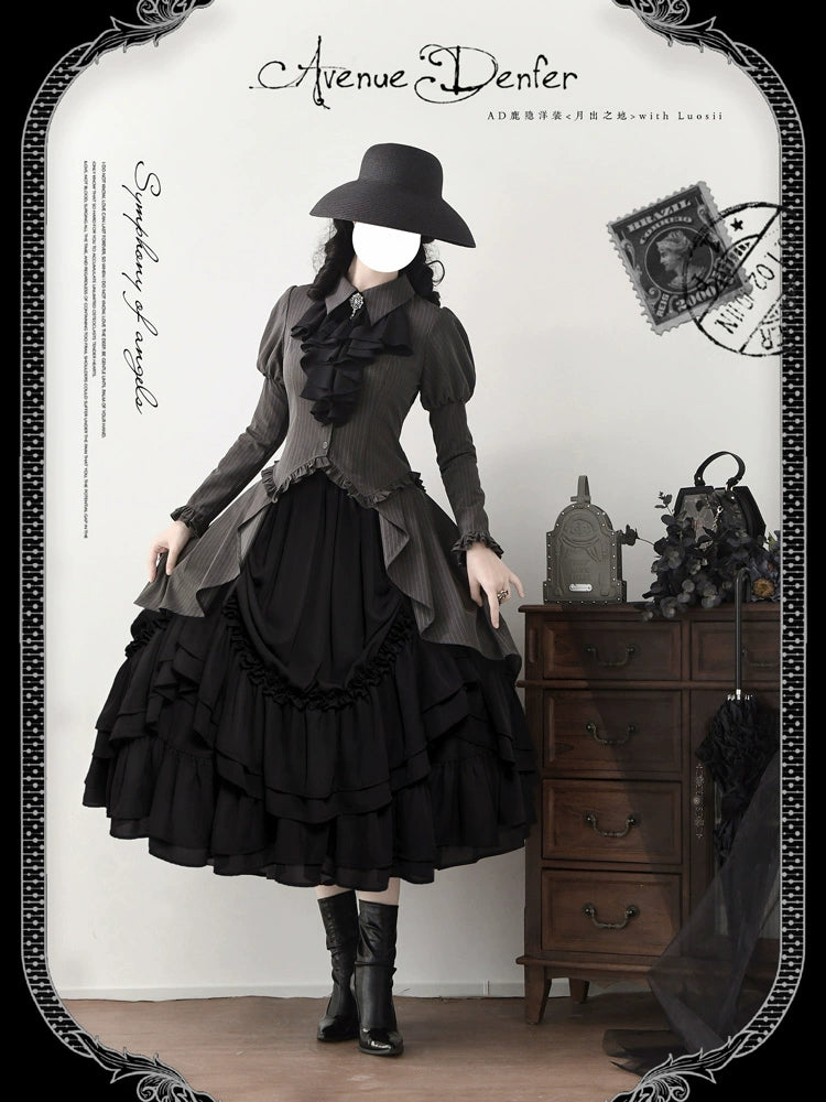 [Pre-orders available until 11/13] The Land of Moonrise Skirt, Long Length
