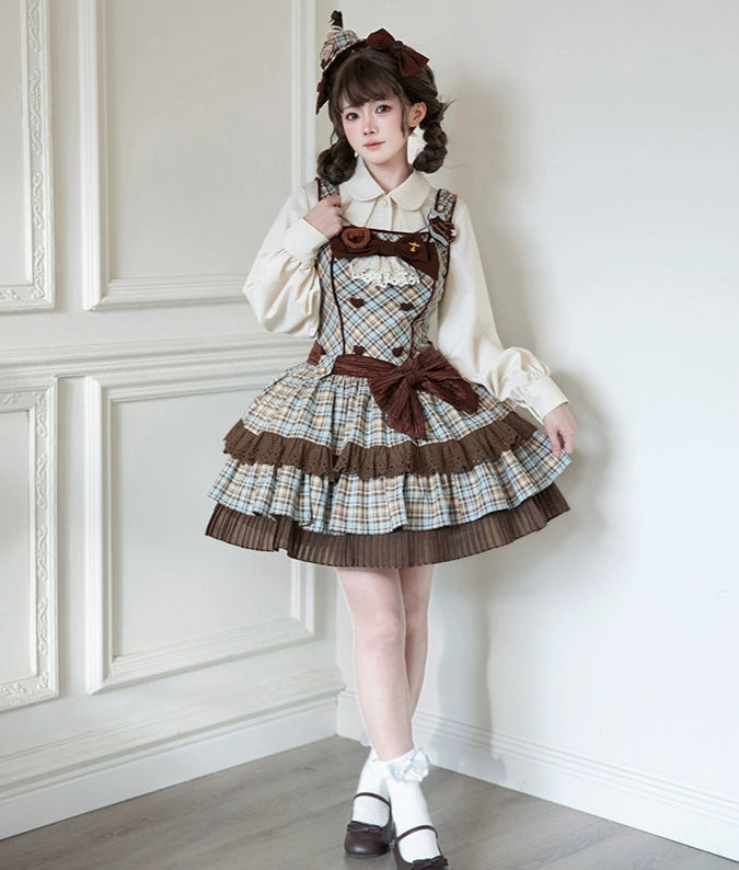 【受注予約7/28まで】Chocolate Mint Day ジャンパースカート