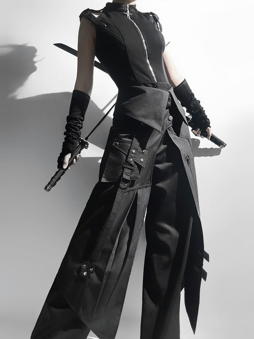 Knight Blade ダブルベルトロングパンツ4点セット