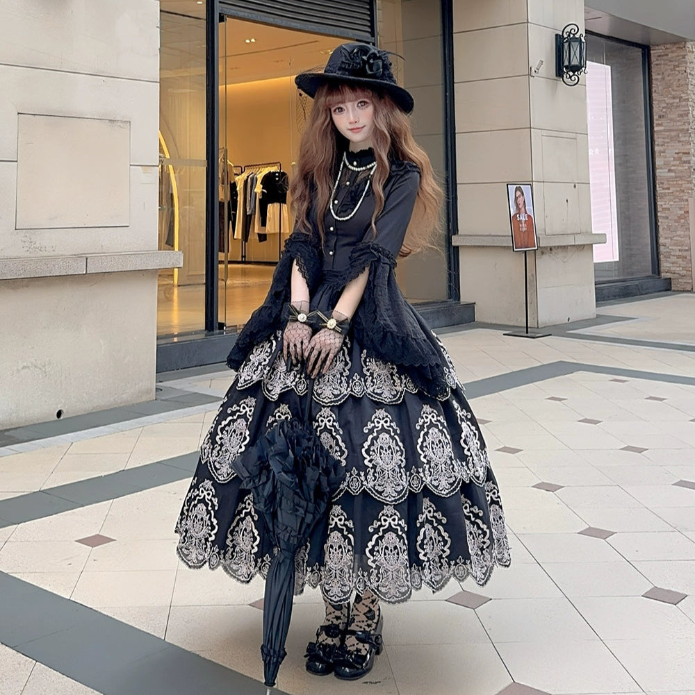 【受注予約9/25まで】Noble Garden 姫袖ブラウス