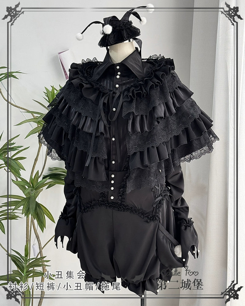 【受注予約5/28まで】Clown Party ショール兼オーバースカート・ハット