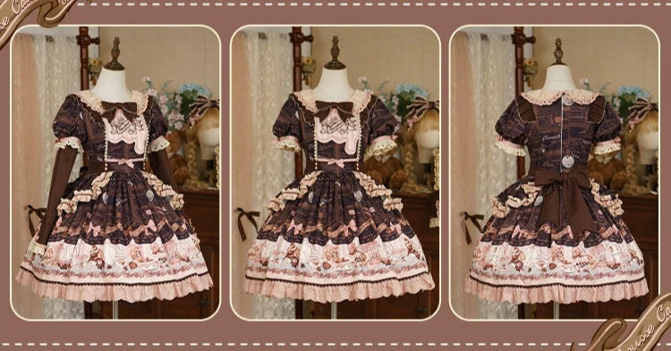 [Pre-orders until 10/24] Chocolat Dessert Can 2way Dress