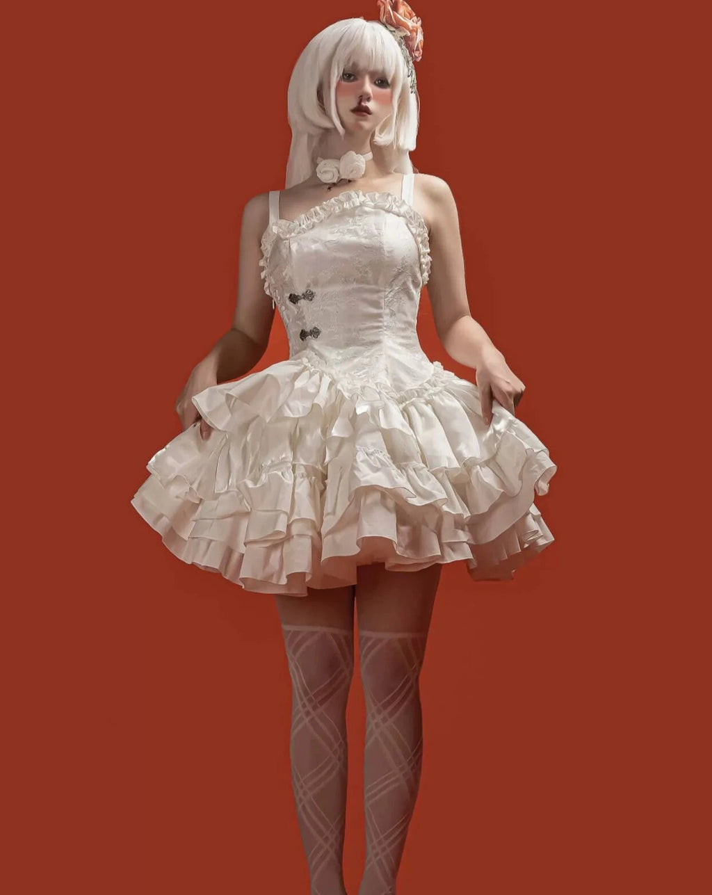 Night Visit Vampire Mini Jumper Skirt