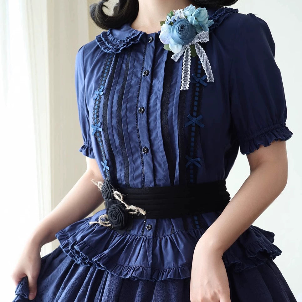 [Pre-order] Forest Rondo Short Sleeve Blouse