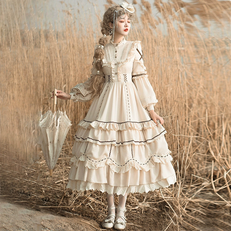 Shepherd Girl 2way Skirt Length Dress