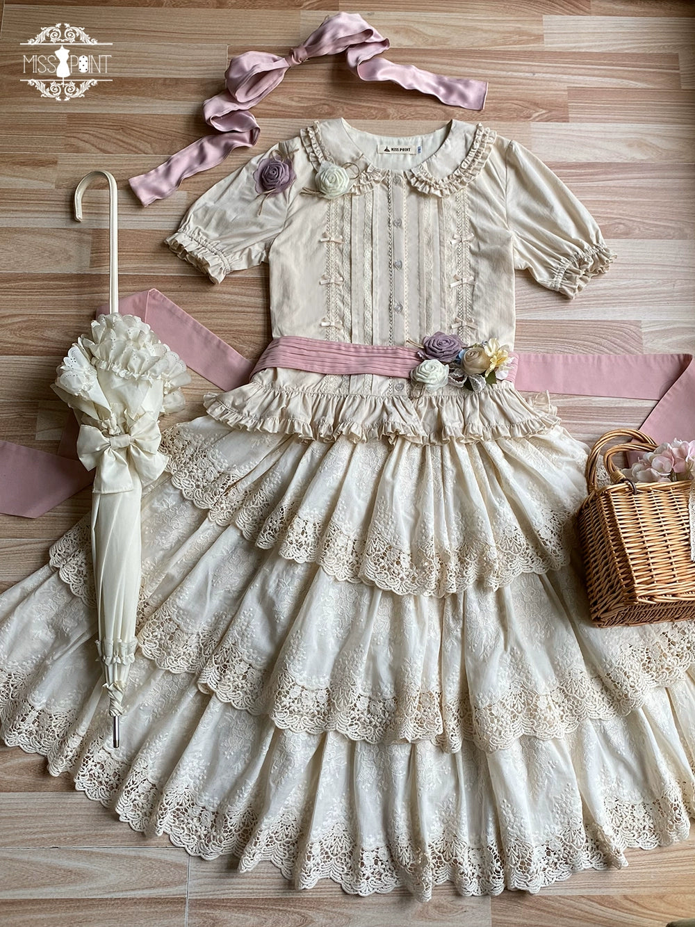 [Pre-order] Forest Rondo Short Sleeve Blouse