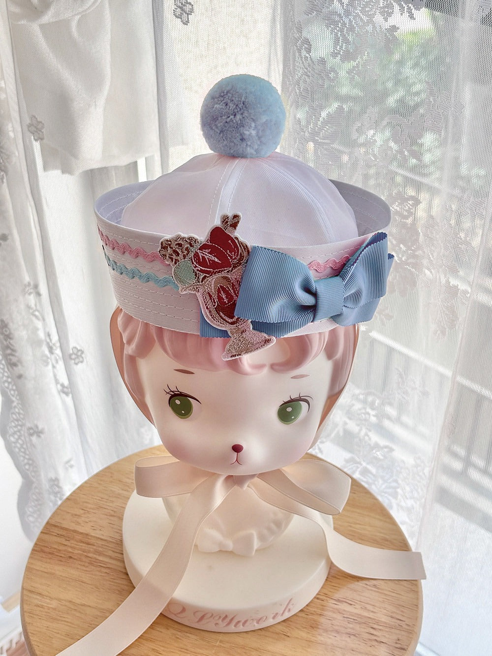 同時購入のみ【受注予約6/24まで】Strawberry Parfait Tea ヘアアクセサリー