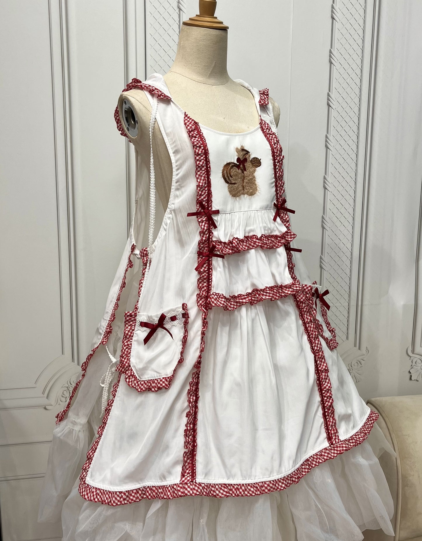 [Only available with simultaneous purchase] Berry Party Apron