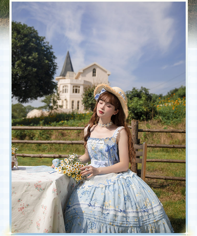 【再販・受注予約7/16まで】Daisy and Sky ジャンパースカート