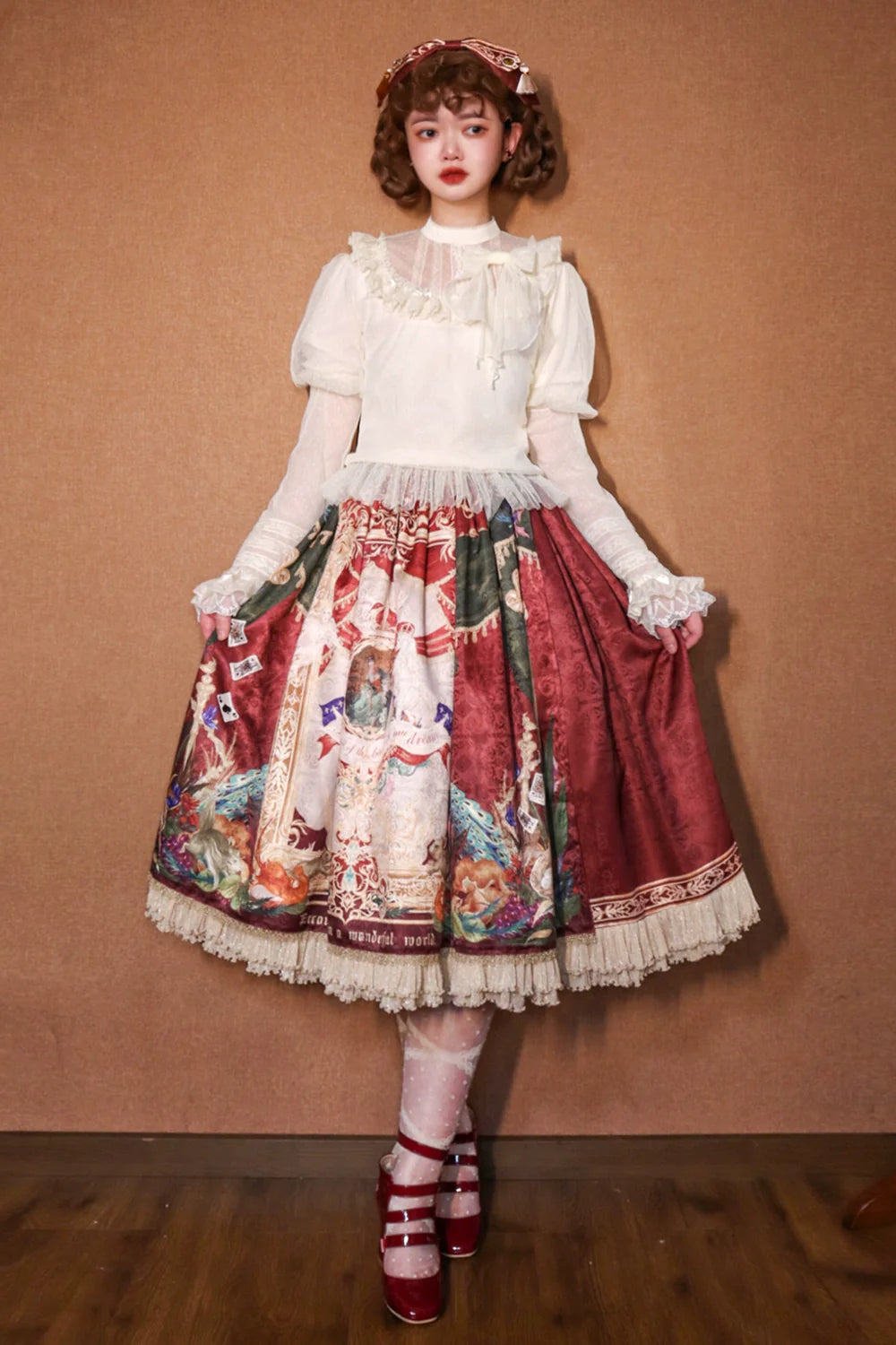 Wanhua Mirror 西洋貴族風スカート フリルタイプ