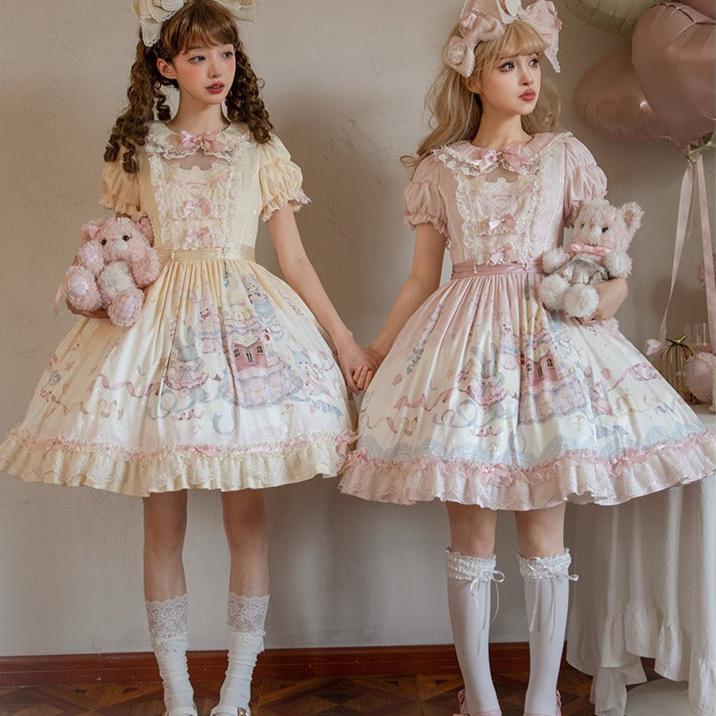 [Pre-orders available until 12/26] Sweet Wedding Cake Embroidered Dress