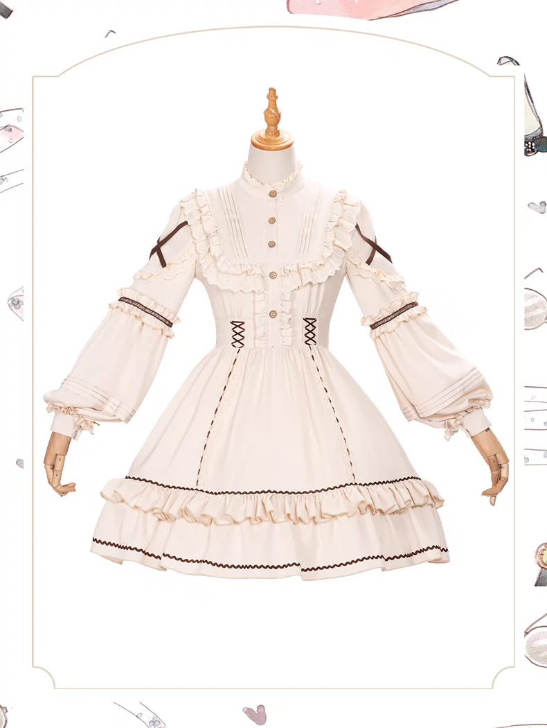 Shepherd Girl 2way Skirt Length Dress