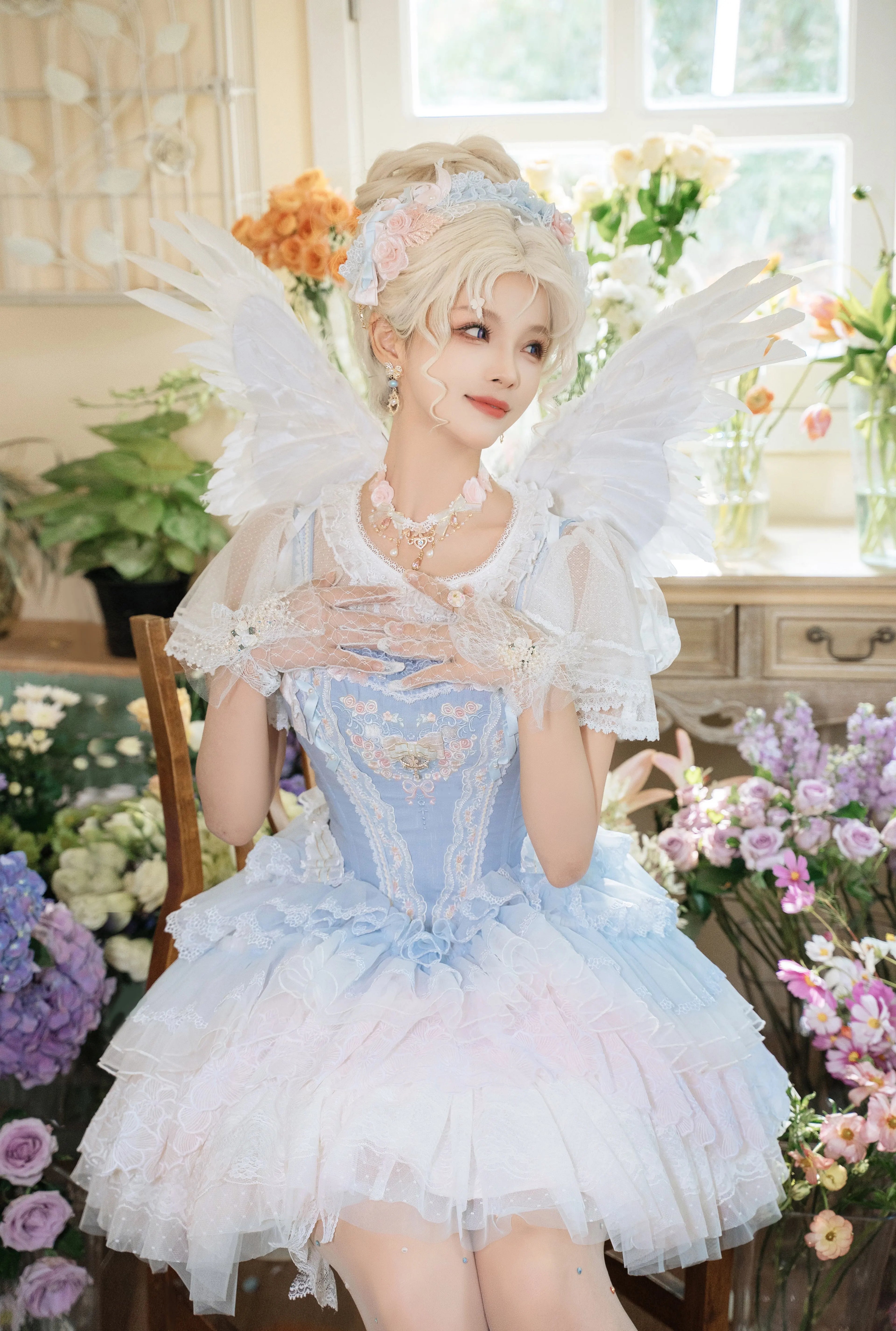 [Sale period ended] Dream Dance mini dress (single item/full set)