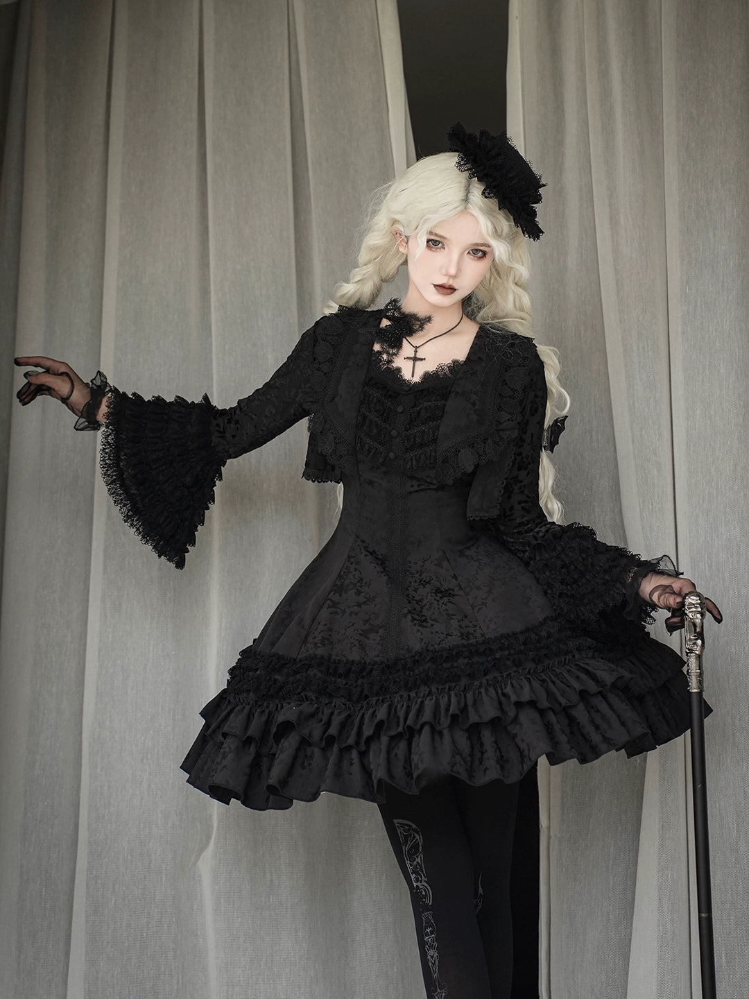 【受注予約7/21まで】Nocturne Eternelle ゴシックジャンパースカート