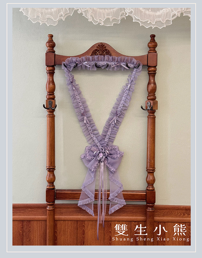 同時購入のみ【受注予約4/28まで】Camellia Dream サッシュベルト・ブローチ・コサージュ・ポシェット