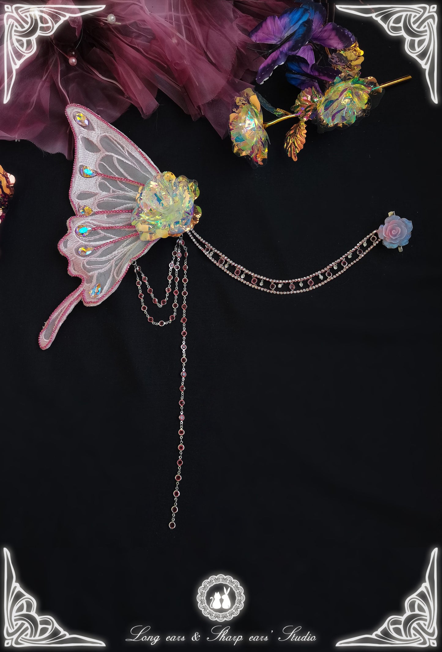 同時購入のみ【受注予約12/29まで】夜吻蝶舞 アクセサリー