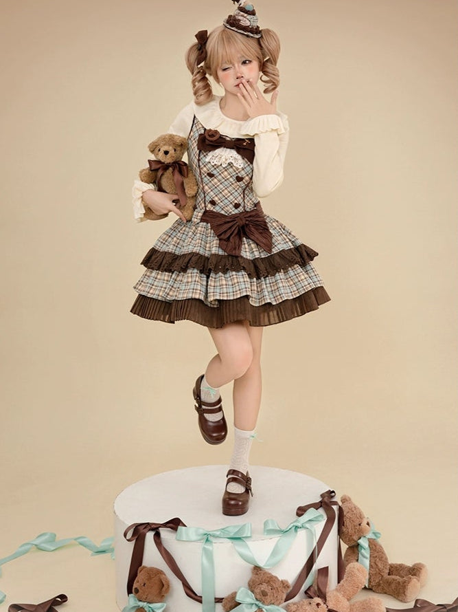 【受注予約7/28まで】Chocolate Mint Day ジャンパースカート