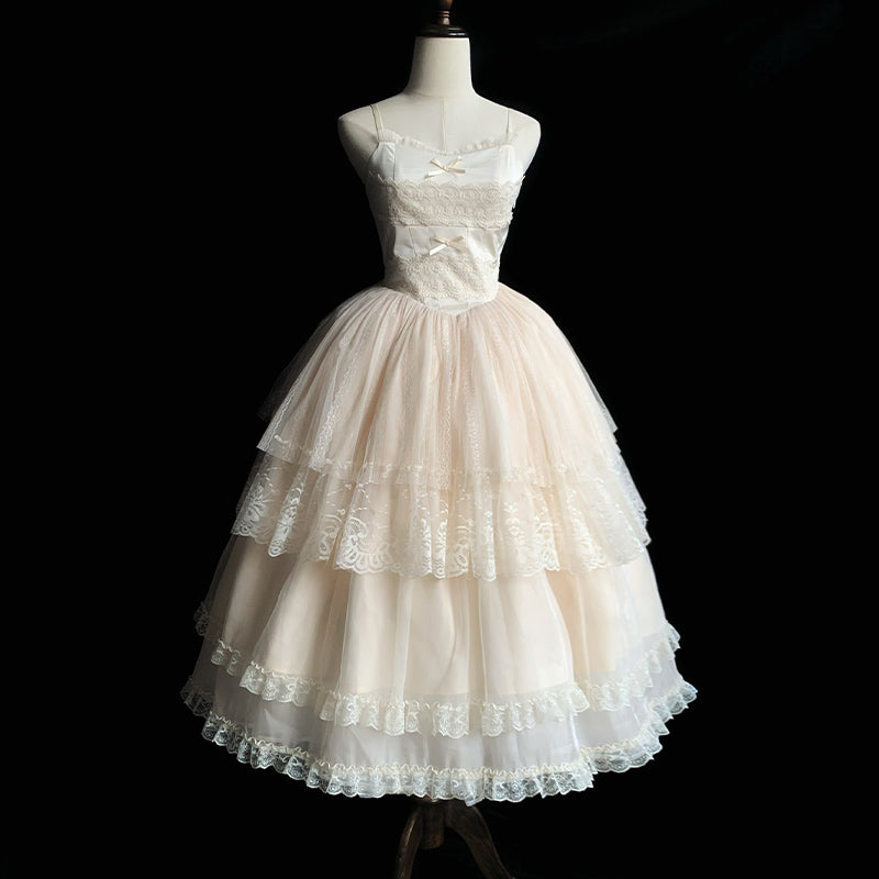 Forest Fairy Design Lace Jumper Skirt