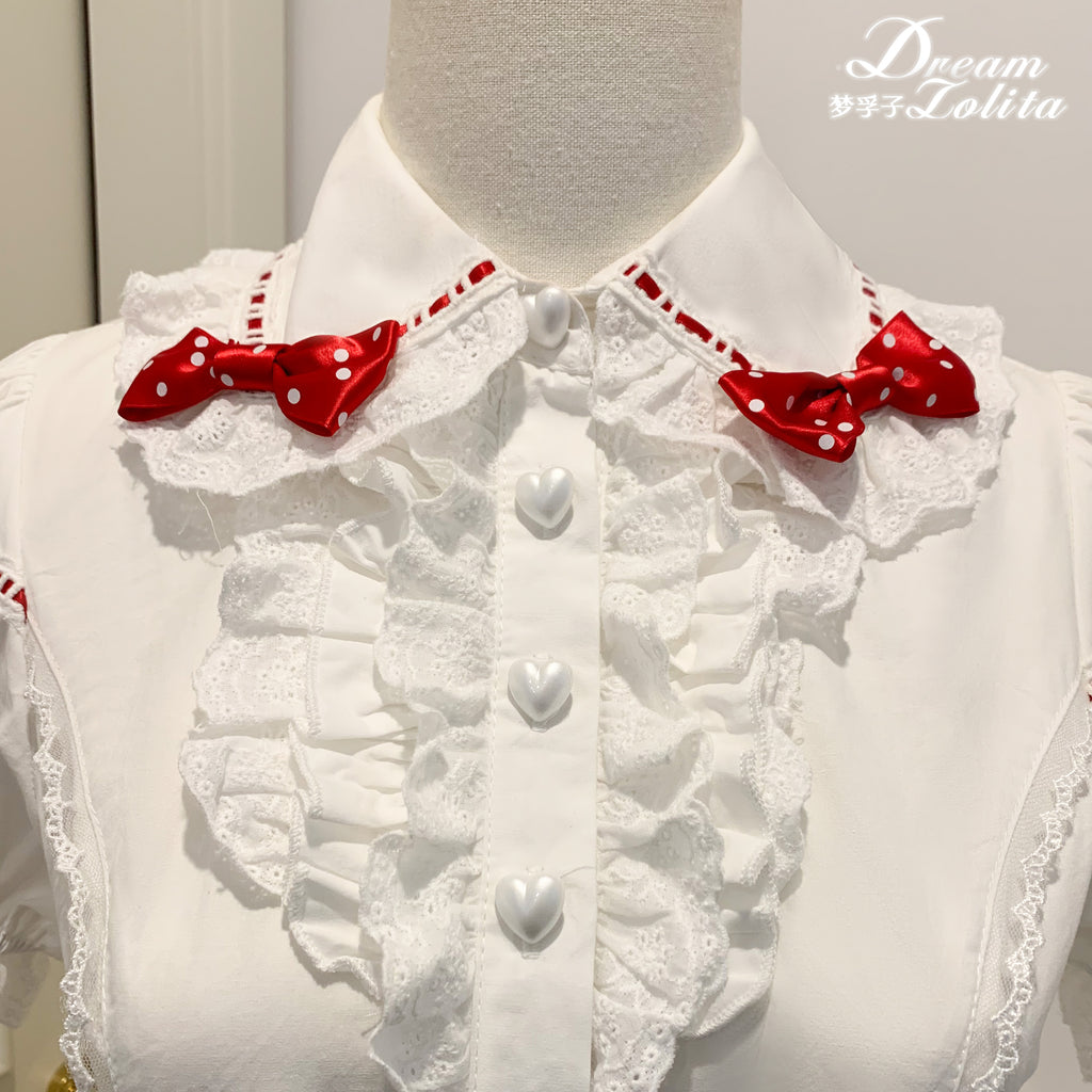 [Pre-orders available until 3/16] Dream to Strawberry 2way blouse