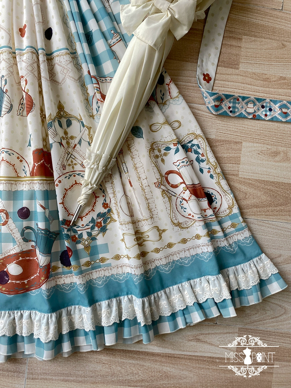 [Pre-order] Picnic Tea Party Square Neck Dress