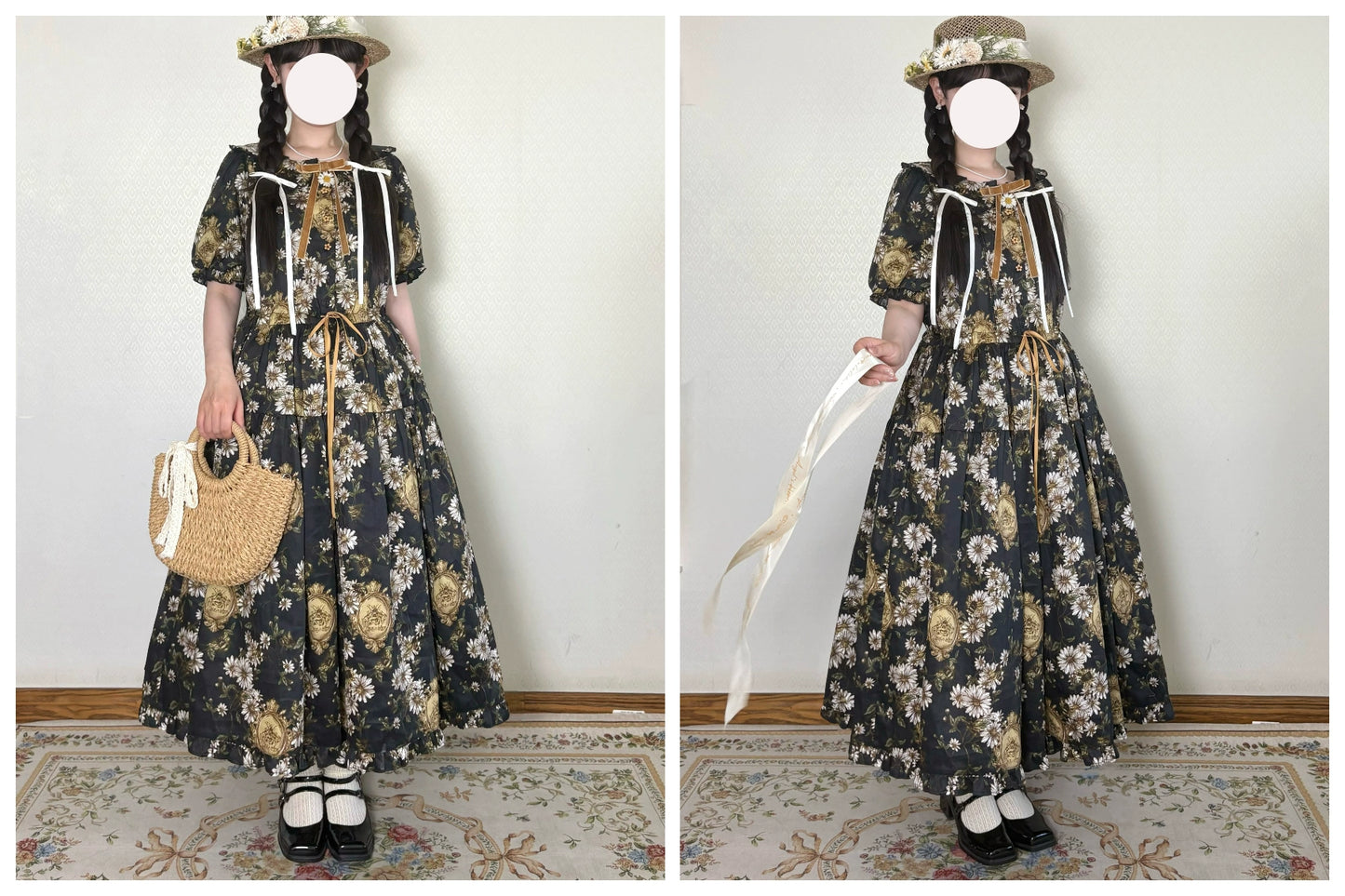 【受注予約10/8まで】Wild Daisies in the Garden ワンピース