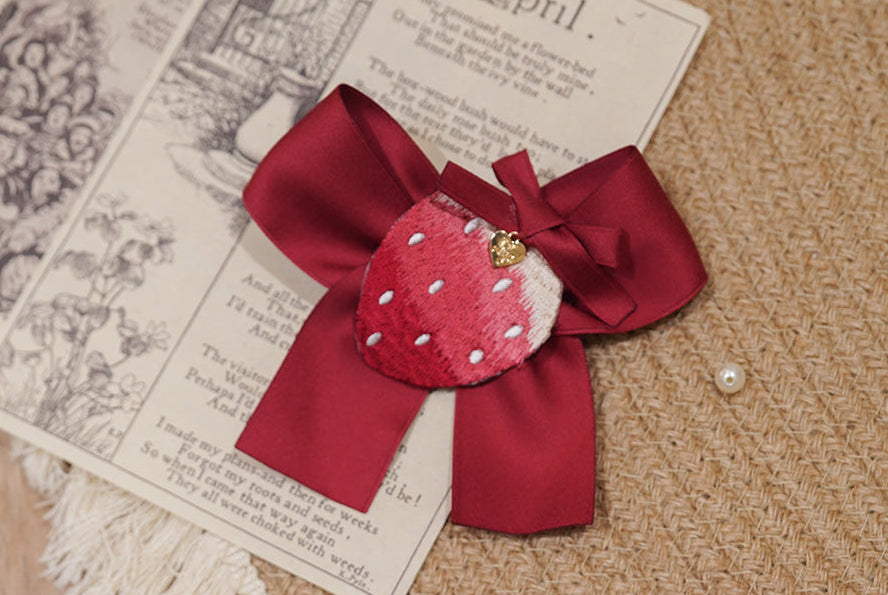 同時購入のみ【受注予約12/18まで】Strawberry and Bear Theater アクセサリー