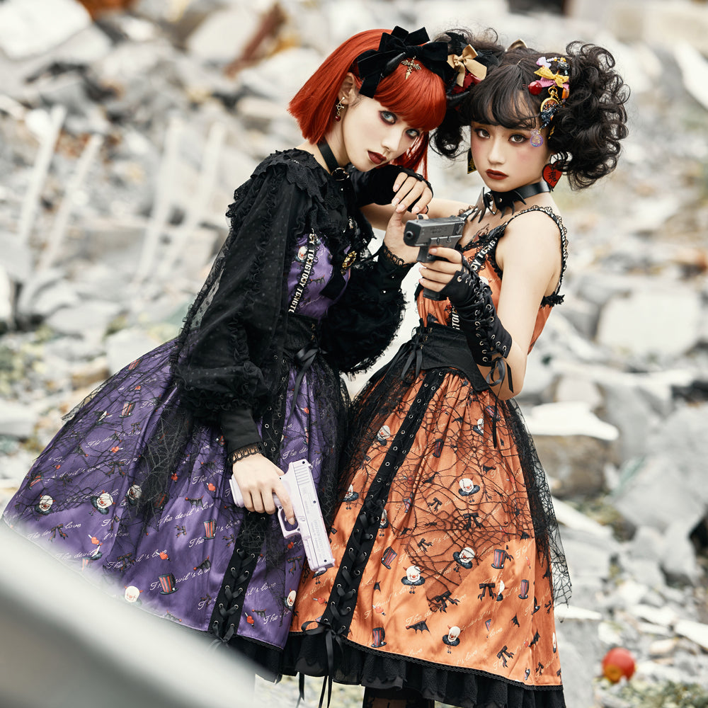【予約販売】Clown Revival Night ジャンパースカート