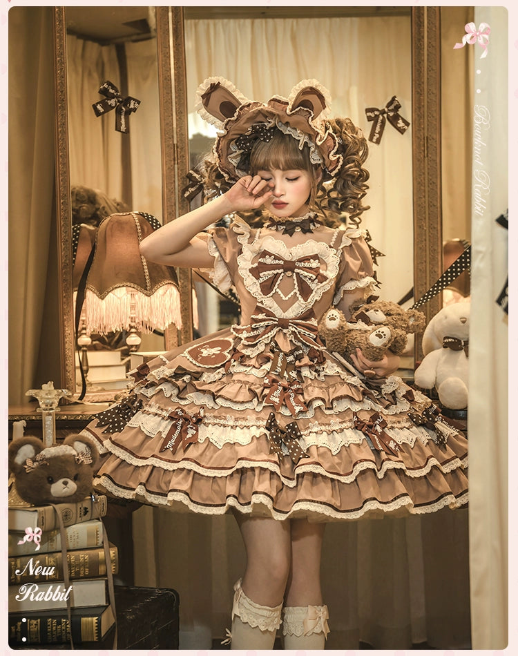 【受注予約6/11まで】Bow Rabbit スペシャルワンピース・全4色