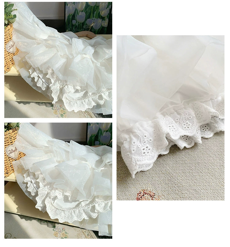 チュール付きドロワーズ