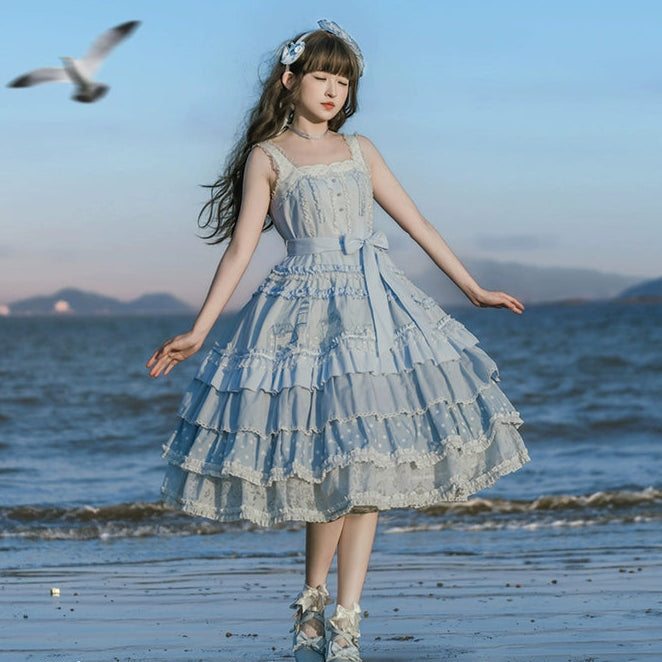 【受注予約6/18まで】The House by the Sea ジャンパースカート