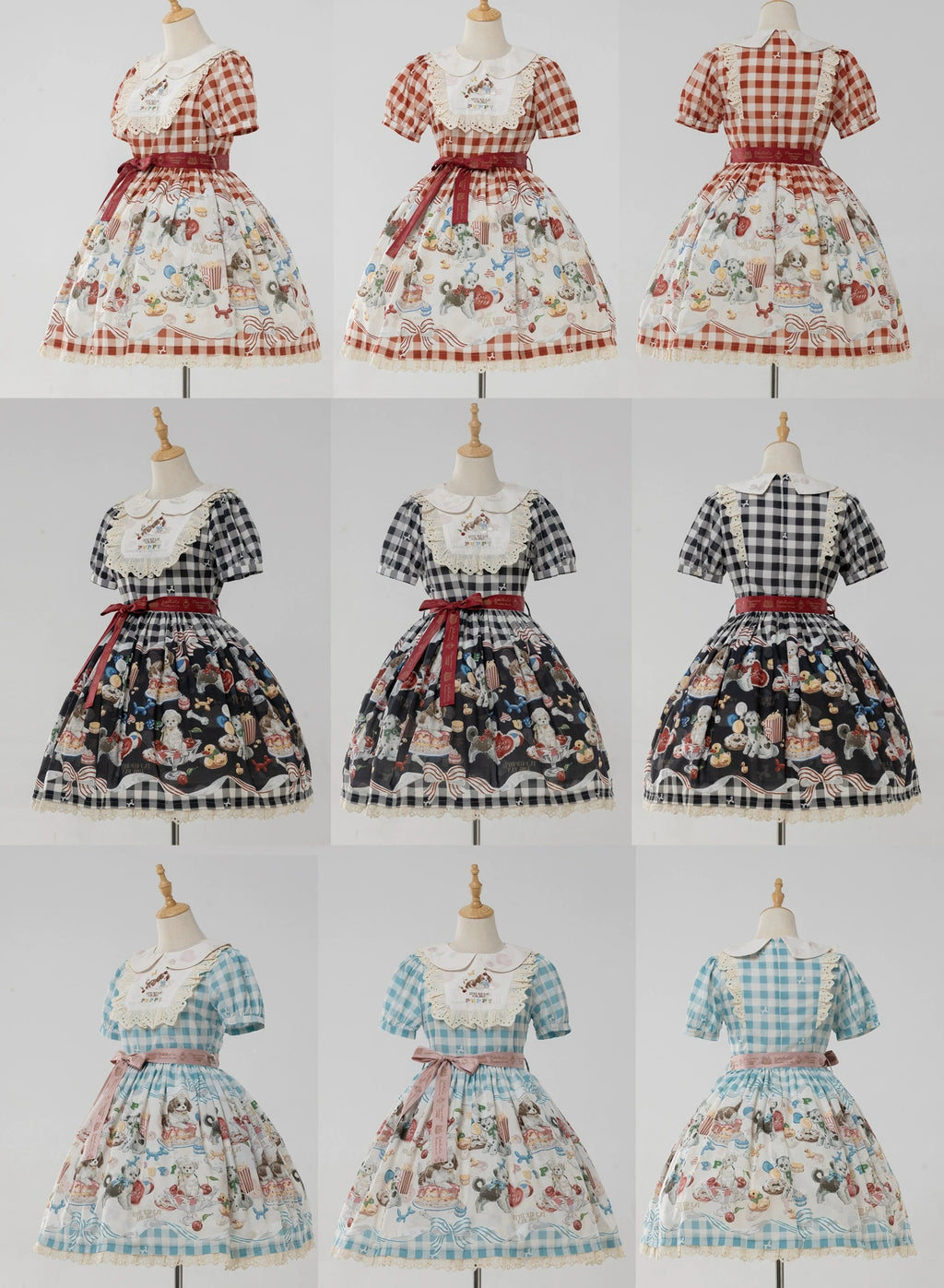 Puppy Patissier short sleeve dress