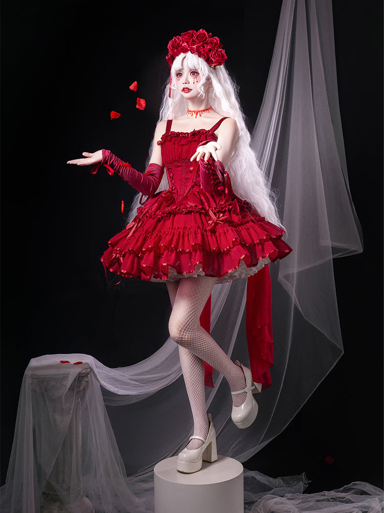 【予約販売】Fairy Garden バレエ風ショートドレス 新色追加