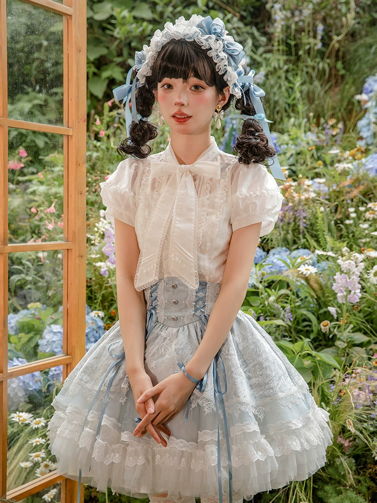 Antique Porcelain Plates Skirt