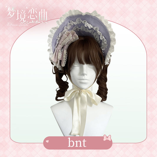 同時購入のみ【受注予約1/18まで】Dreamland Sonata ボンネットとカチューシャ