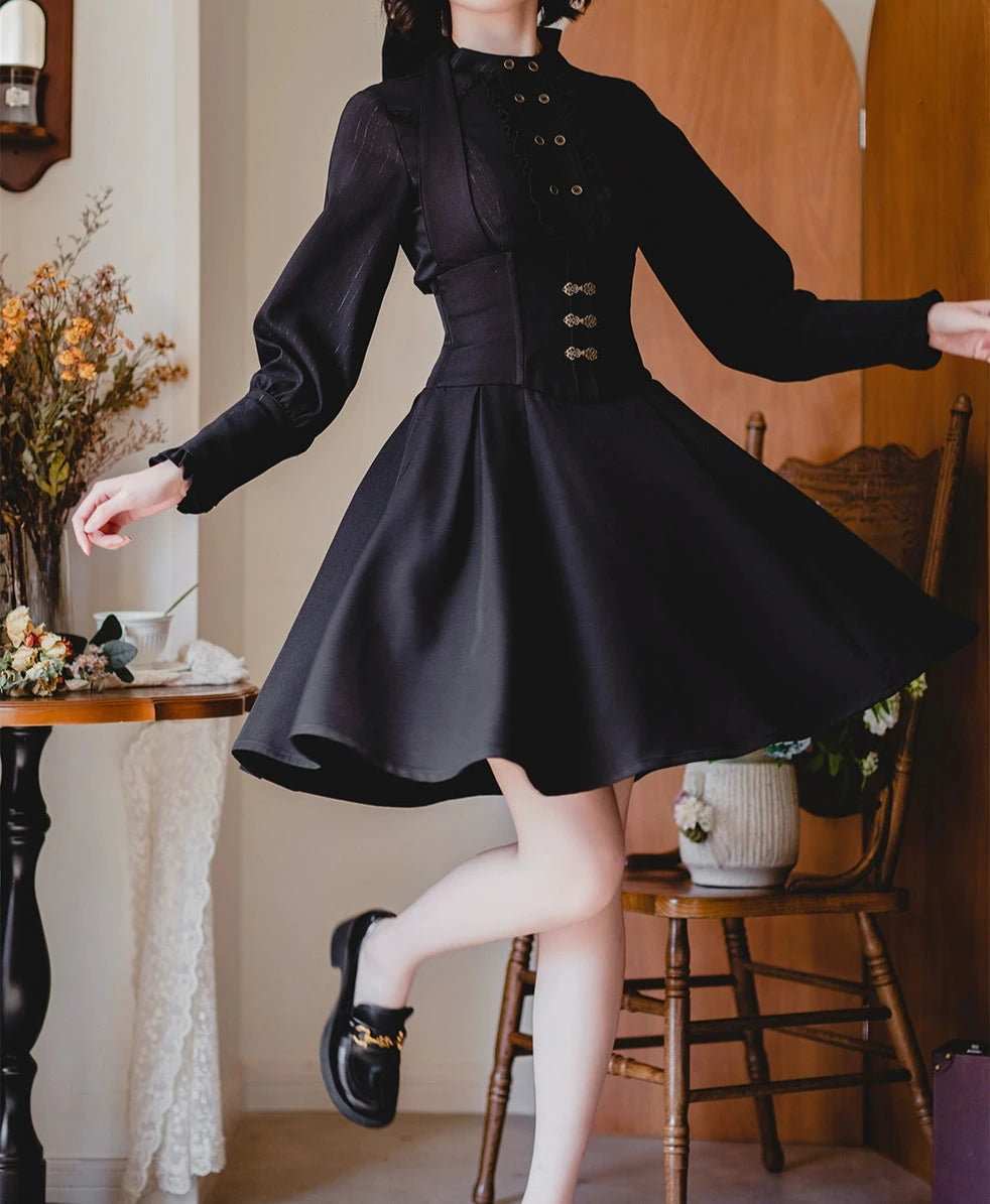 [Pre-order] Forest Carol Jumper Skirt - Short Length