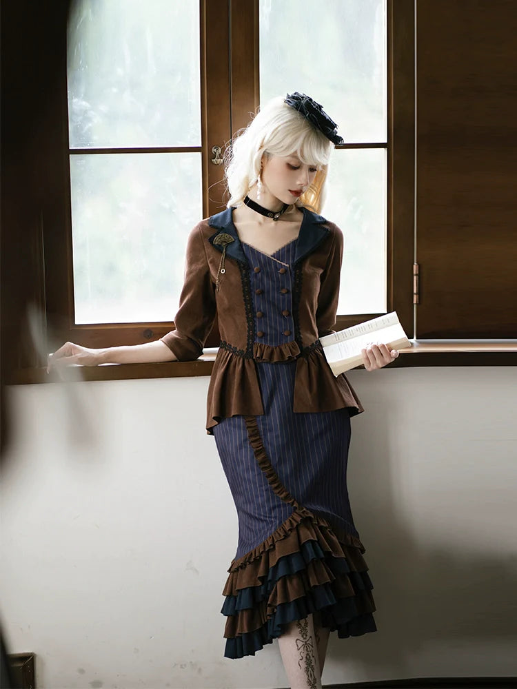Mad Victorian Fantasy Mermaid Skirt Setup