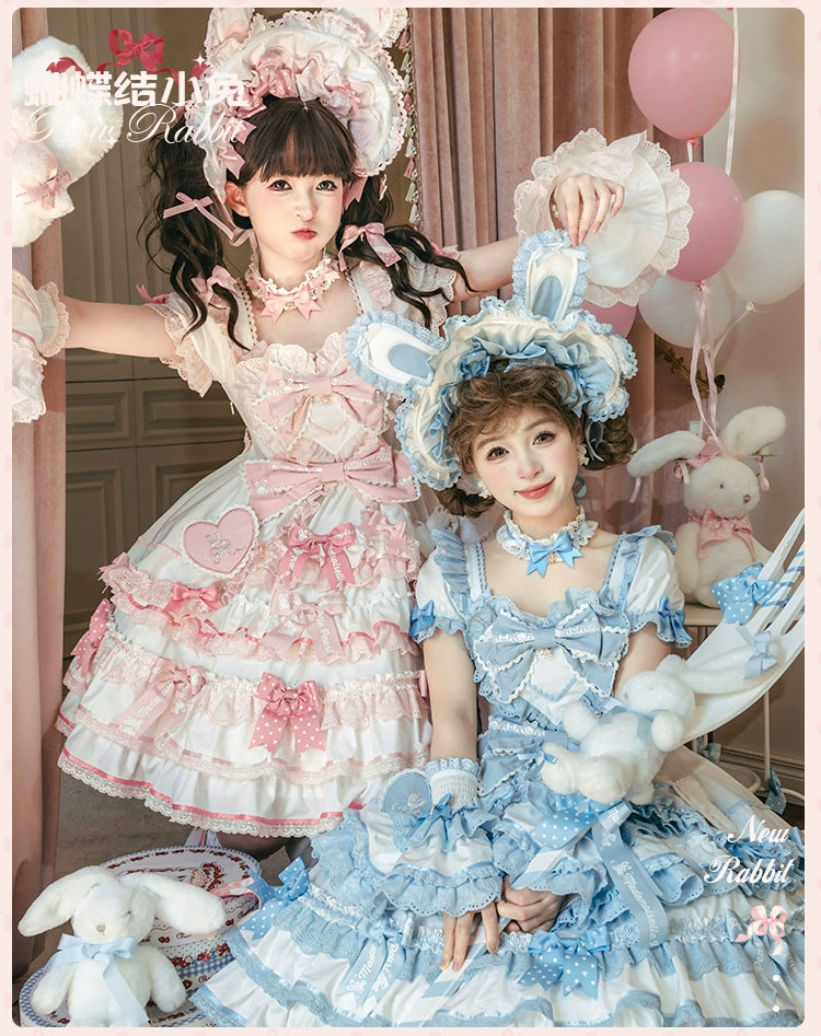 【受注予約6/11まで】Bow Rabbit スペシャルワンピース・全4色