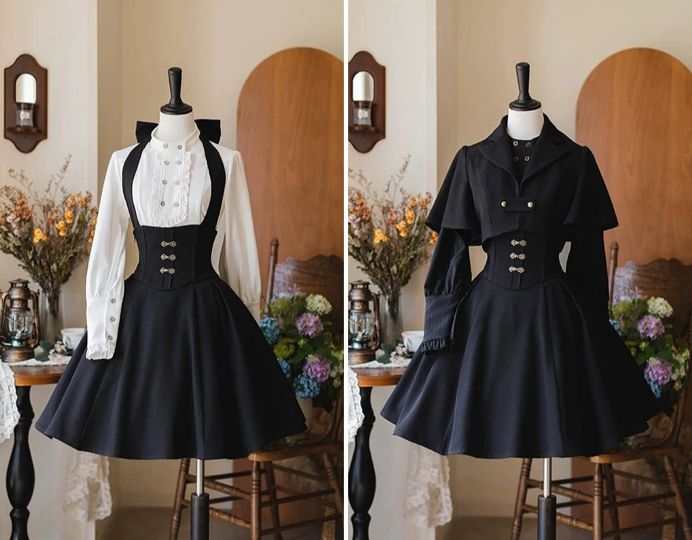 [Pre-order] Forest Carol Jumper Skirt - Short Length