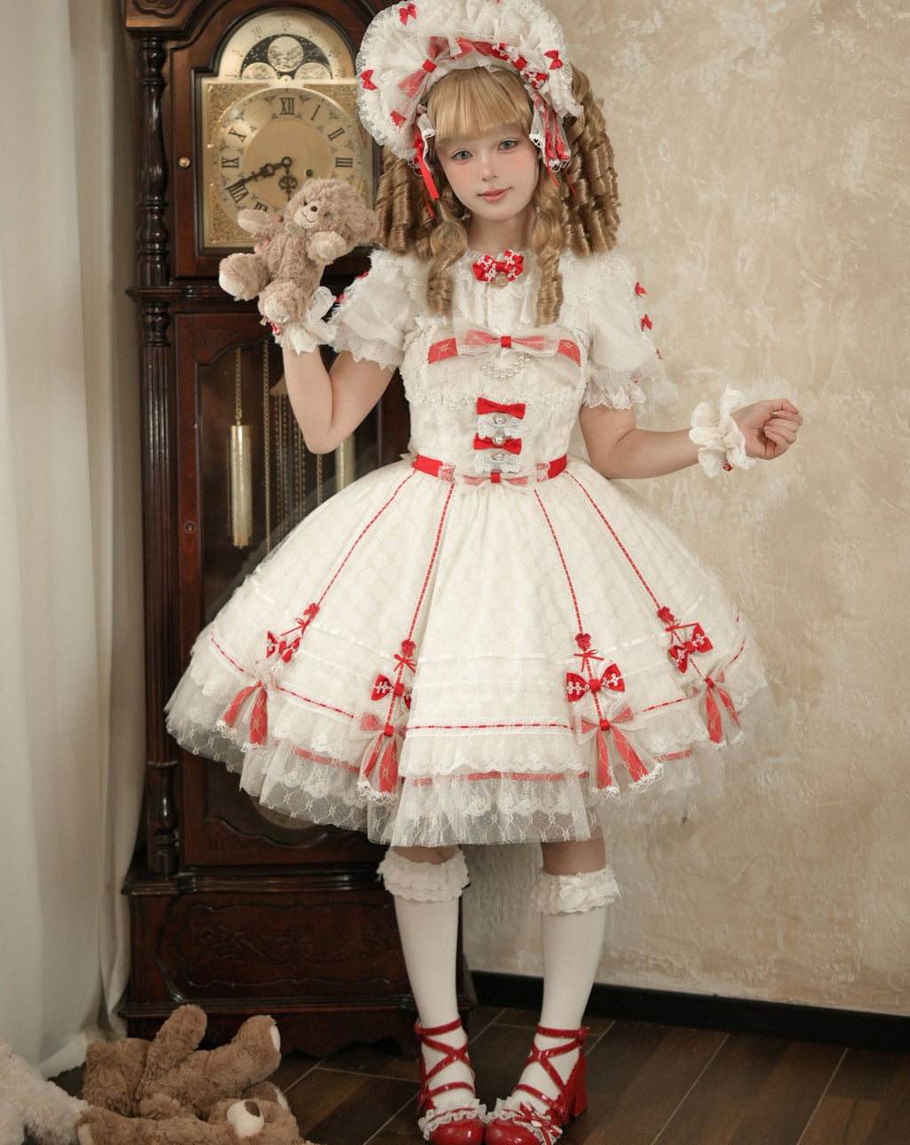 【受注予約4/28まで】Gloria in the Morning Mist ジャンパースカート