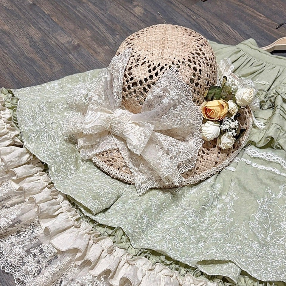 [Only available when purchased together] Fourteen-line poems Head dresses, hats, cloth belts, corsages and other accessories