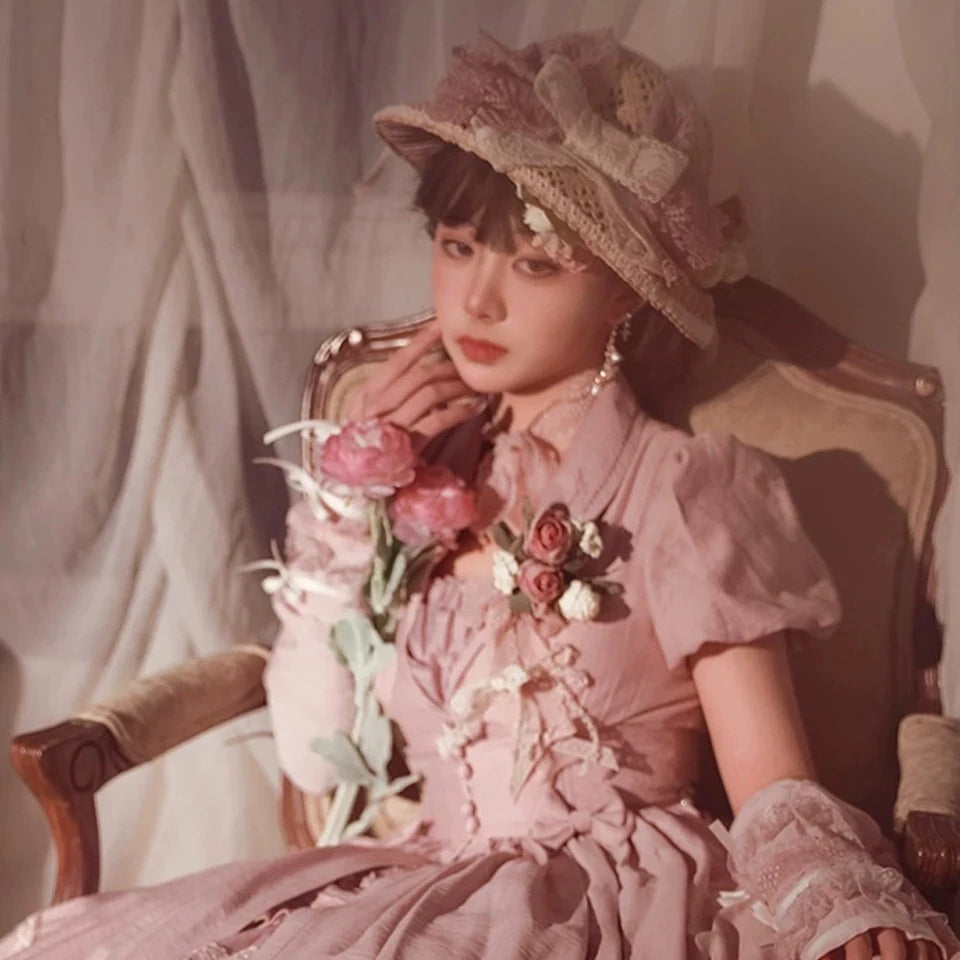 [Only available when purchased together] Fourteen-line poems Head dresses, hats, cloth belts, corsages and other accessories
