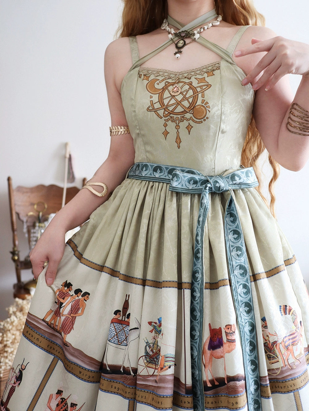 【受注予約6/12まで】Papyrus Story ジャンパースカート