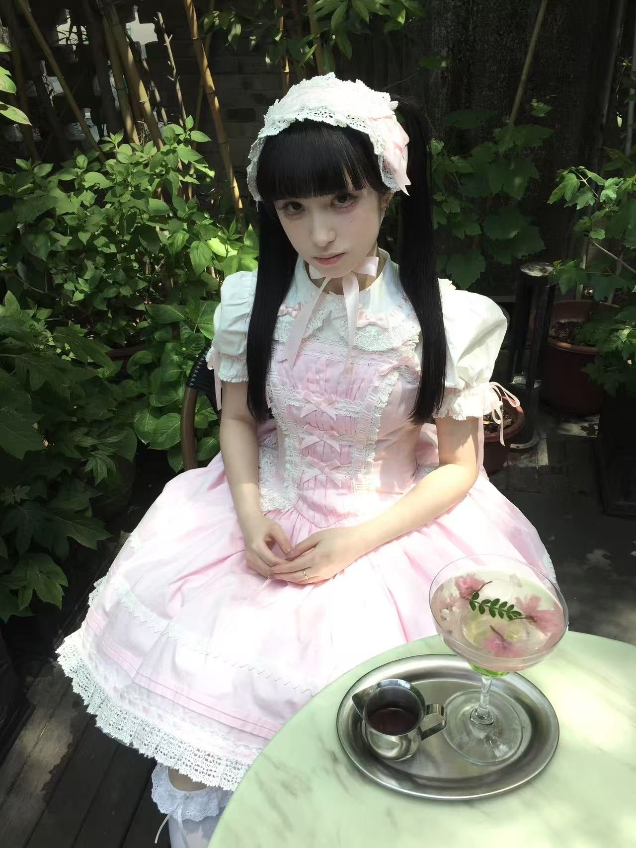 【受注予約5/21まで】Laura's Doll ローウエストジャンパースカート・全4色