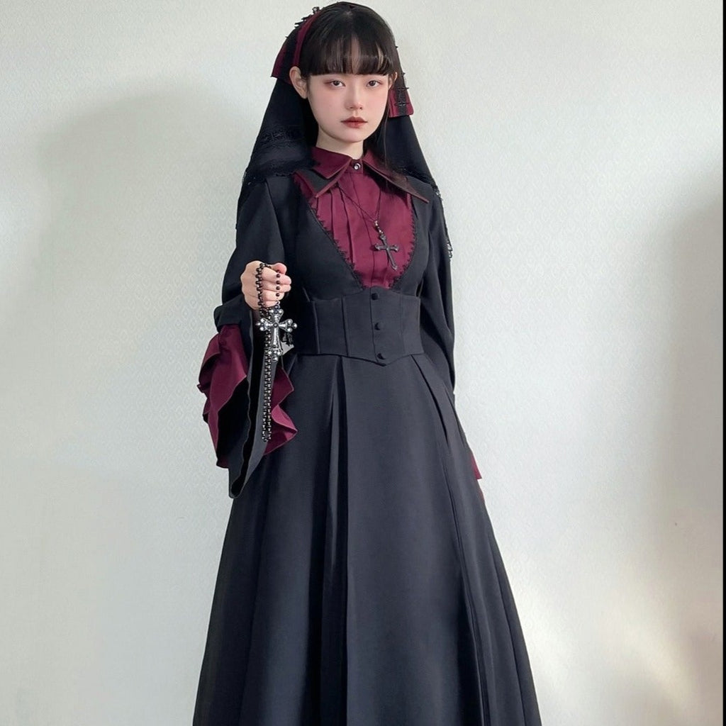 Praise of the Cross Cape Blouse
