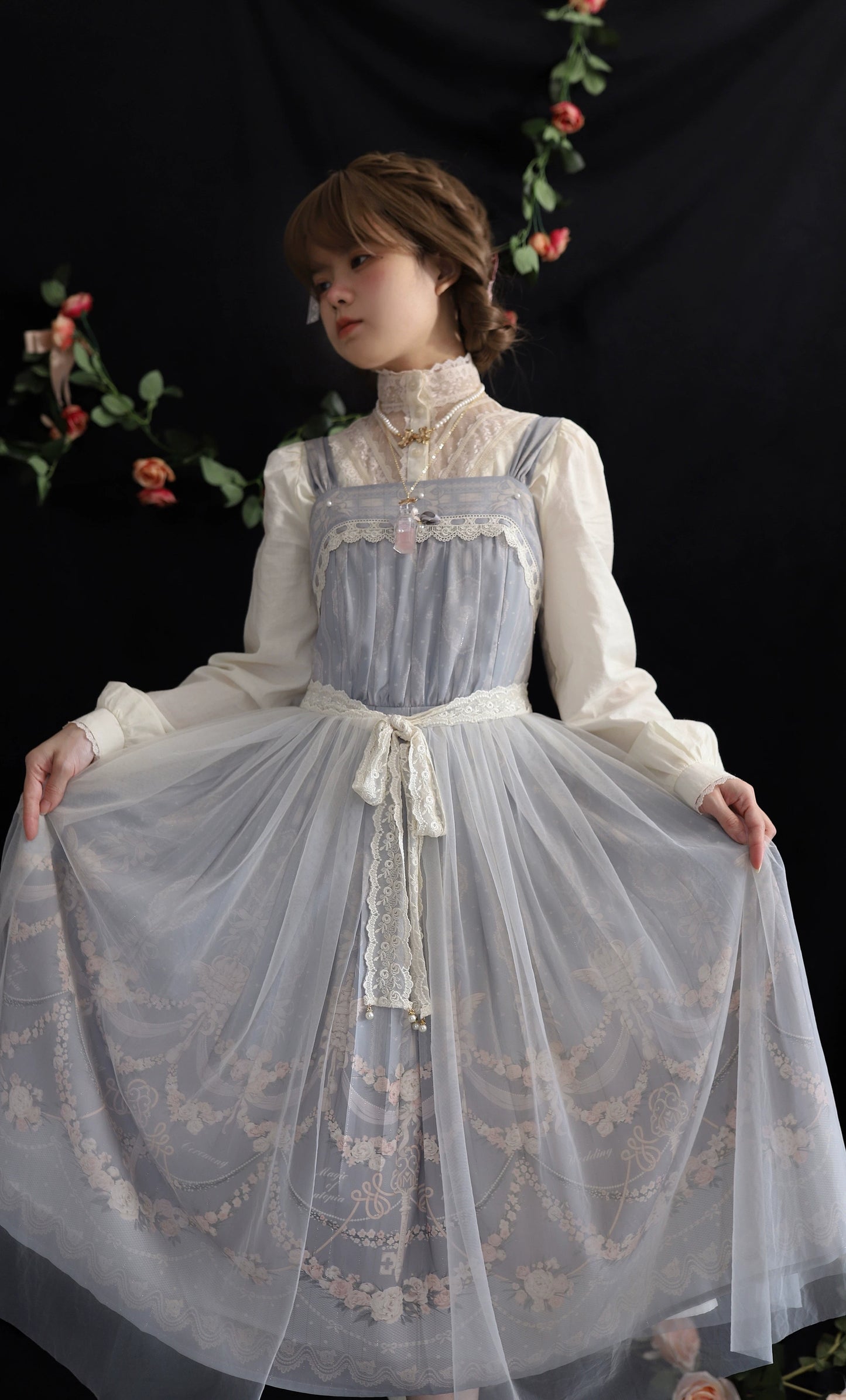 [Sale period ended] Romantic Memories Jumper skirt with veil