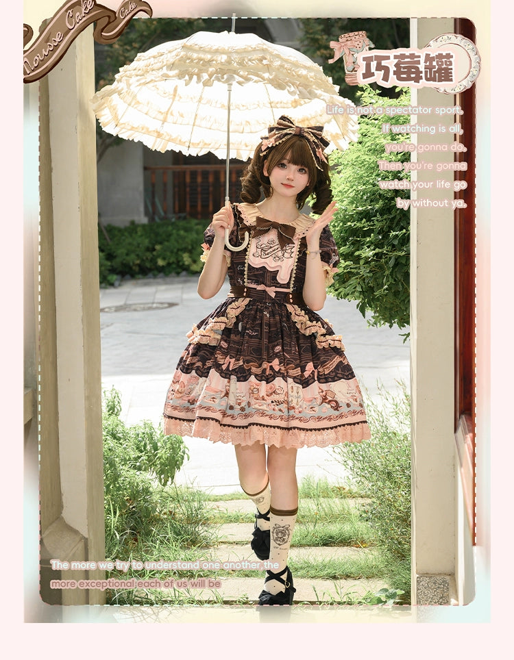 [Pre-orders until 10/24] Chocolat Dessert Can 2way Dress