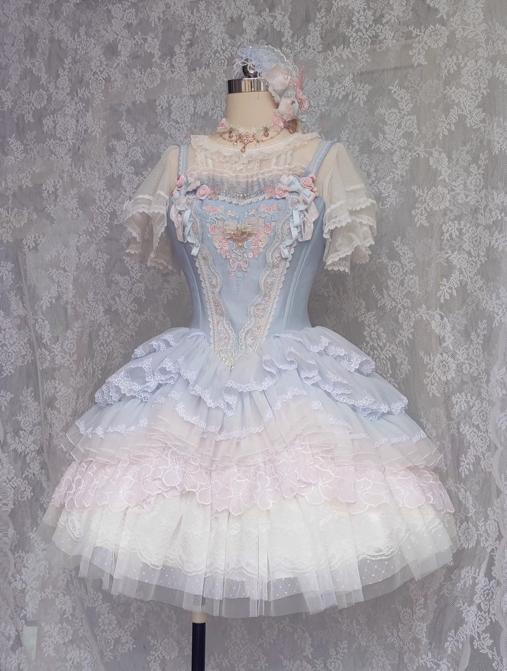 [Sale period ended] Dream Dance mini dress (single item/full set)