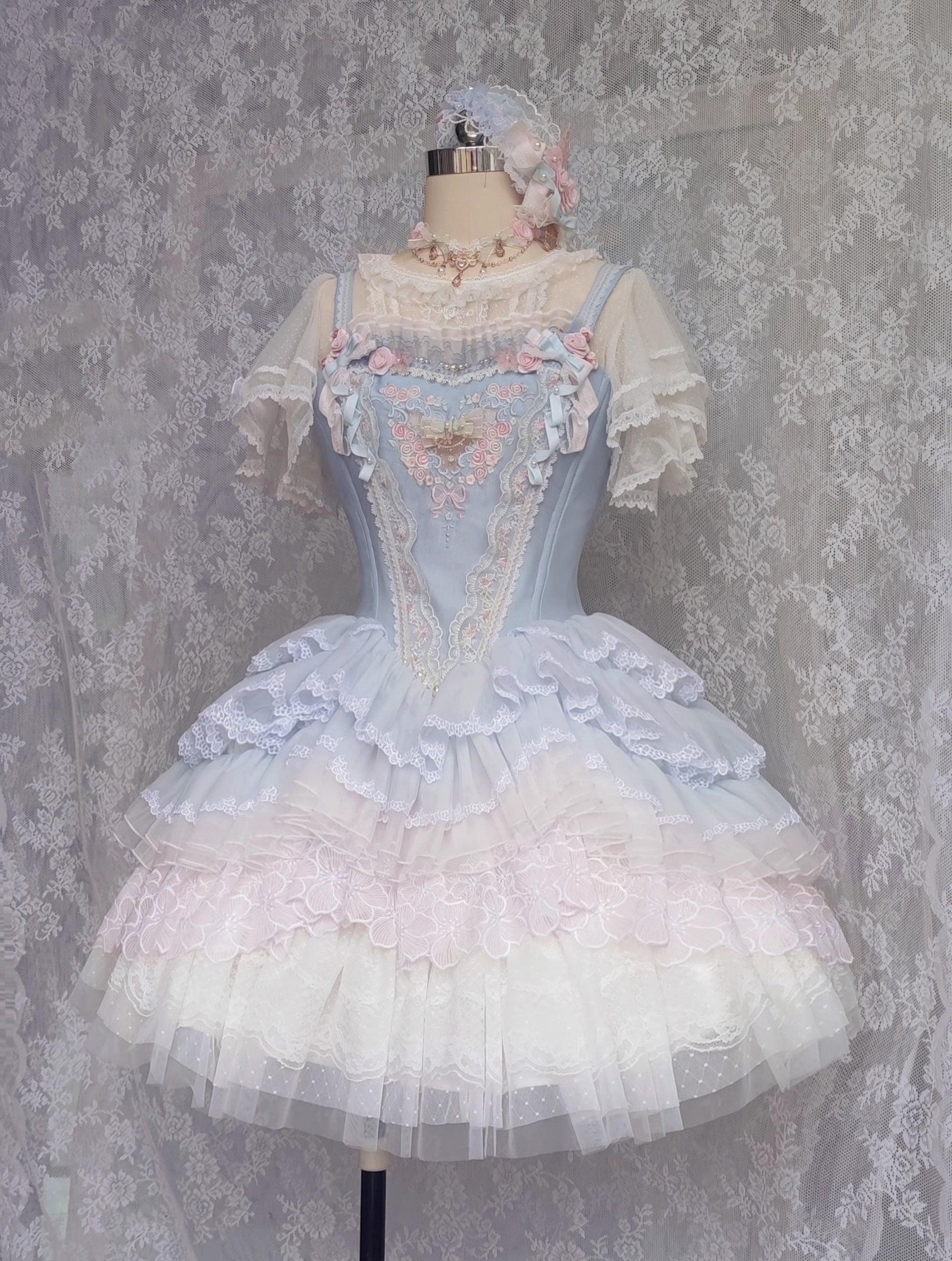 [Sale period ended] Dream Dance mini dress (single item/full set)